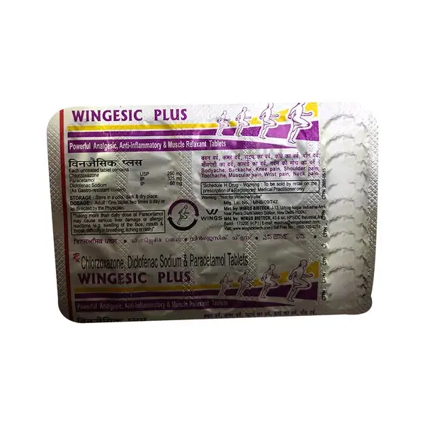 Wingesic Plus Tablet